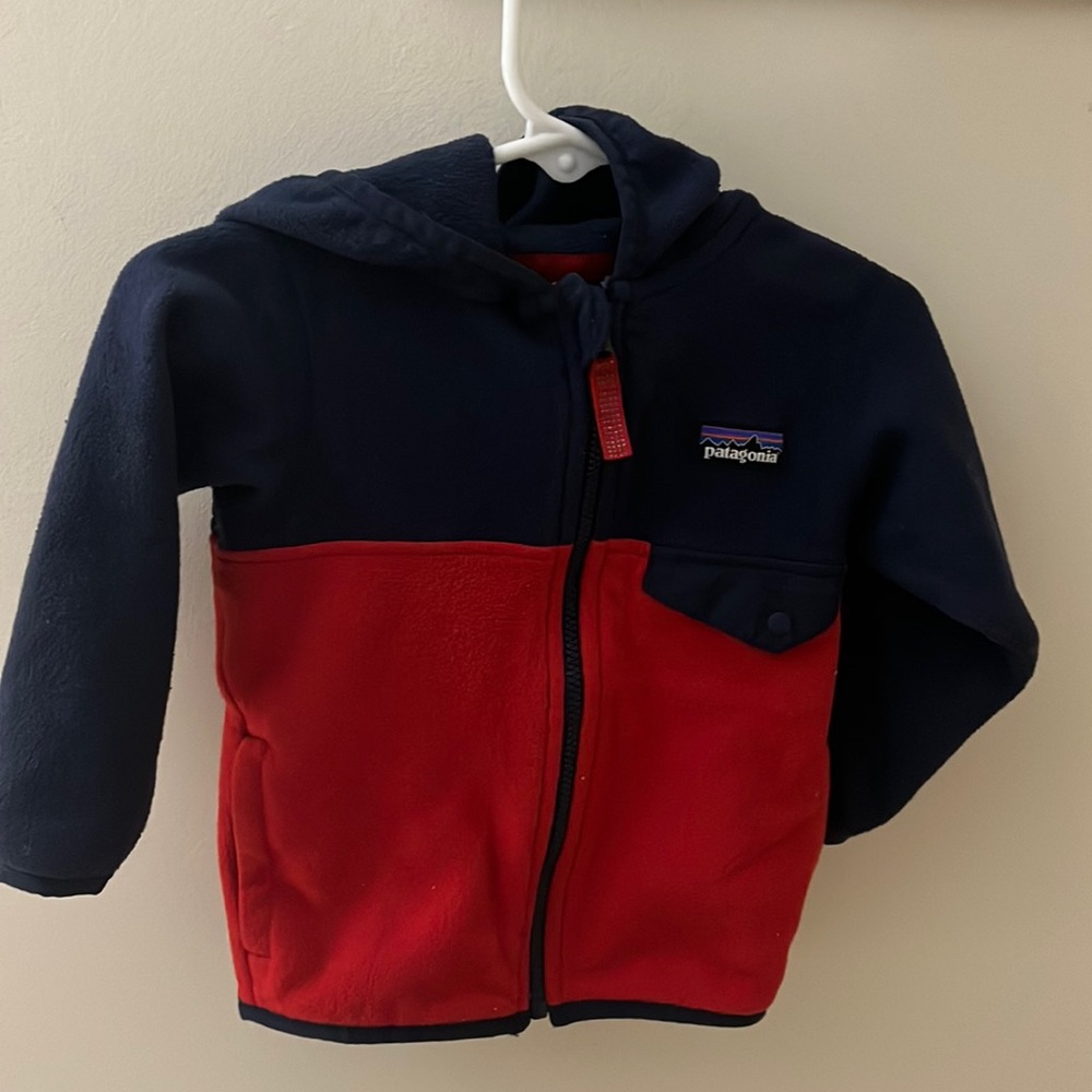 Patagonia fleece jacket 6-12 months